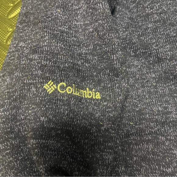 Columbia Hoodie Pullover Sweatshirt 1/4 Button Up Purple Blue Size Small - Picture 5 of 8